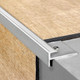 Quick Step Silver Stair Profile ClickLivyn Skirting 2000mm Quick Step Silver Stair Profile ClickLivyn Skirting 2000mm